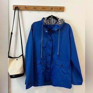Adorable Blue Rain Jacket (vintage, no tag)